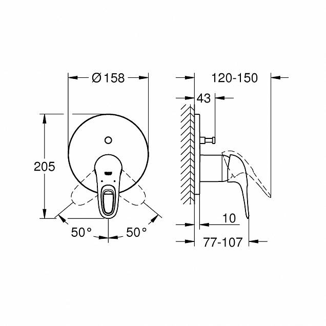 Фотография товара Grohe Eurostyle   24049LS3Gr