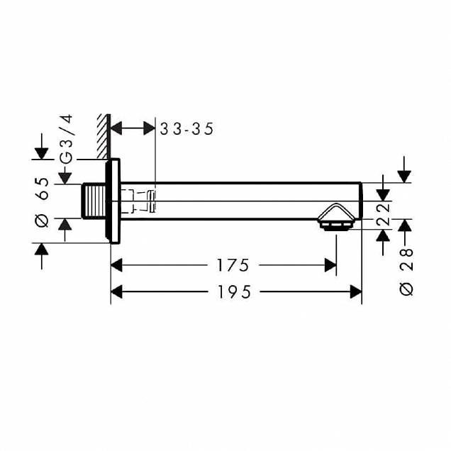 Фотография товара Hansgrohe Talis S 72410000