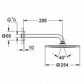 Верхний душ Grohe Rainshower F-series 26060000