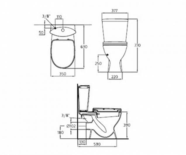 Фотография товара Ideal Standard Oceane W903801