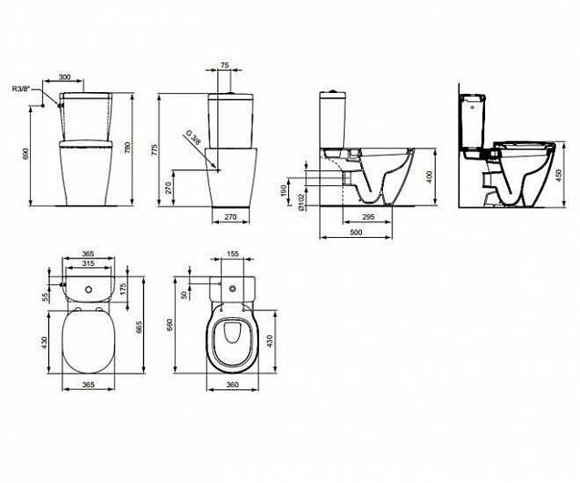 Фотография товара Ideal Standard Connect   E786101