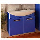 Комплект мебели подвесной 75 см, синяя, Misty Джулия 75 Л-Джу01075-1110По-K