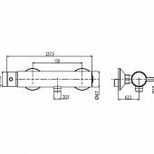 Смеситель для душа M&Z Ditirambo DRB00800