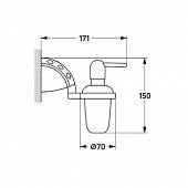 Дозатор жидкого мыла, хром Grohe Sentosa 40238000