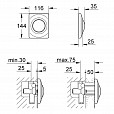 Фотография товара Grohe Surf 37018000Gr