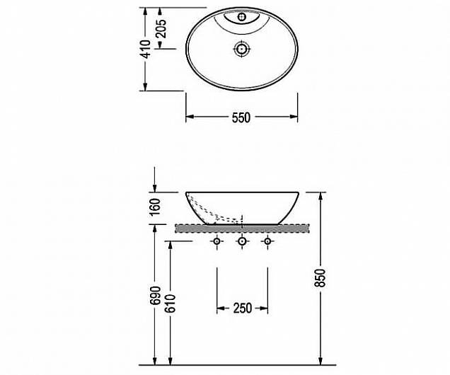 Фотография товара Serel Washbasin CH34