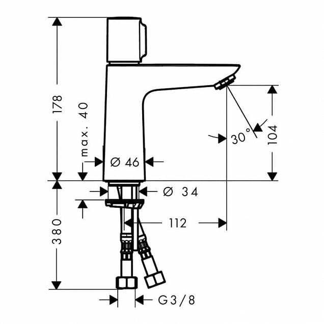 Фотография товара Hansgrohe Talis Select E 71751000