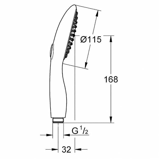 Фотография товара Grohe Power&Soul 27671000Gr