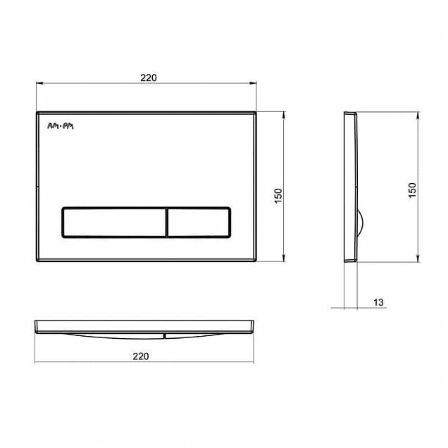 Фотография товара Am.Pm No design line AmPm I014101