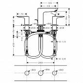 Смеситель для раковины (д.к) Hansgrohe Talis E 71733700