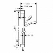 Душевой гарнитур Hansgrohe Crometta 26652400