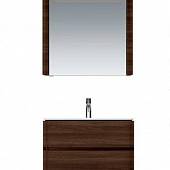 Шкаф-зеркало 80 см, орех, правый, Am.Pm Sensation M30MCR0801NF