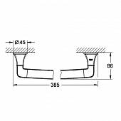 Ручка для ванной 38,5 см Grohe Grandera 40633000