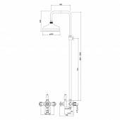 Термостат Cezares Elite ELITE-D-T-03/24-Bi