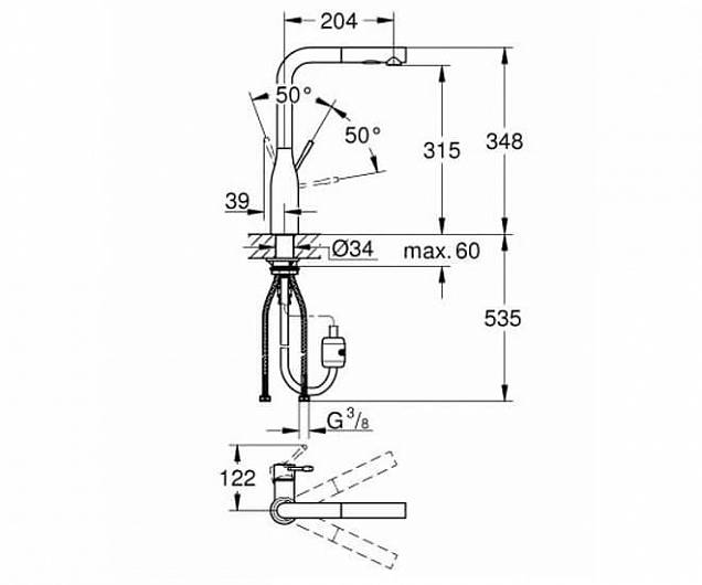 Фотография товара Grohe Essence New 30270DL0Gr