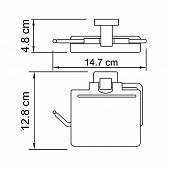 Держатель туалетной бумаги WasserKraft Lippe K-6525