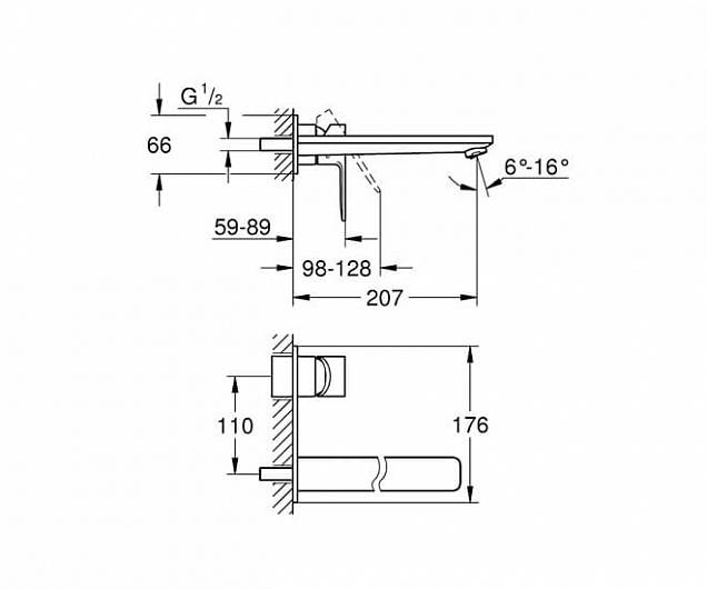 Фотография товара Grohe Lineare   23444DC1Gr