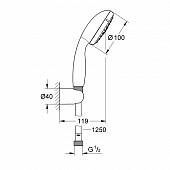 Душевой гарнитур Grohe Tempesta 27799001