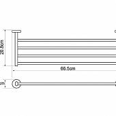 Полотенцедержатель WasserKraft Rhein K-6211