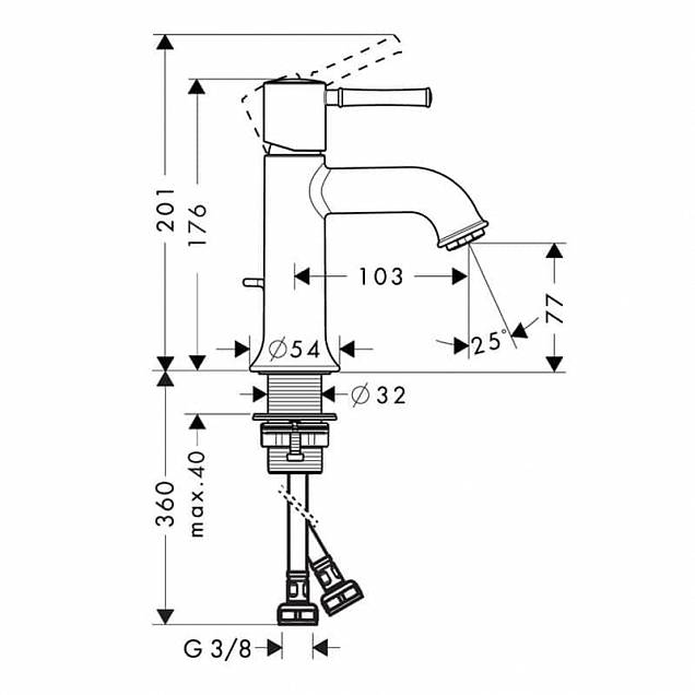 Фотография товара Hansgrohe Talis Classic 14111000