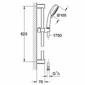 Душевой гарнитур Grohe Tempesta Cosmopolitan 27579002