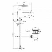 Смеситель для раковины (д.к) Ideal Standard Vito B0405AA