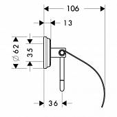 Бумагодержатель Hansgrohe Logis 41623000