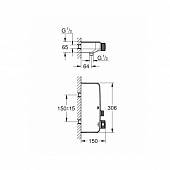 Термостат для душа, Grohe Grohtherm SmartControl 34719000