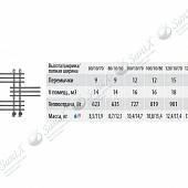 Полотенцесушитель водяной 120х80, хром ЛБ5 Bamboo ЛБ 5 120/80