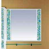 Зеркало 75 см, бело-голубая мозаика, Misty Жемчужина 75 П-Жем03075-328
