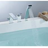 Смеситель для ванны с душевым набором Lemark Contest LM5845CW