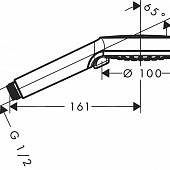 Душ ручной Hansgrohe Crometta 26336400