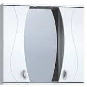 Зеркало-шкаф 80 см, белый, Vigo Faina 80 №25-800
