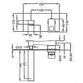 Смеситель для раковины Cezares Molveno MOLVENO-BLS2-01-Cr