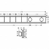 Термостат для ванны Hansgrohe RainSelect 15382670