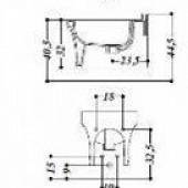 Сидение c крышкой  Disegno Ceramica  Neo  NE7051R