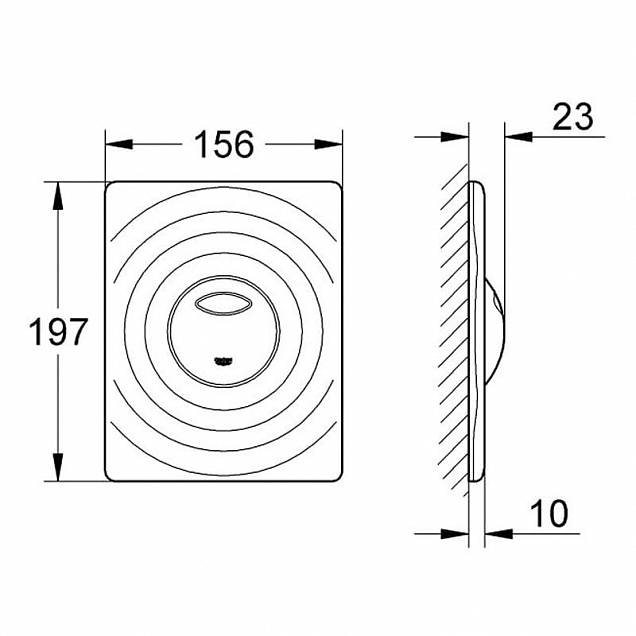 Фотография товара Grohe Surf 38574P00Gr