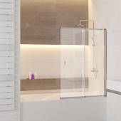 Шторка на ванну 100 см, стекло прозрачное, RGW Screens SC-40 03114010-11