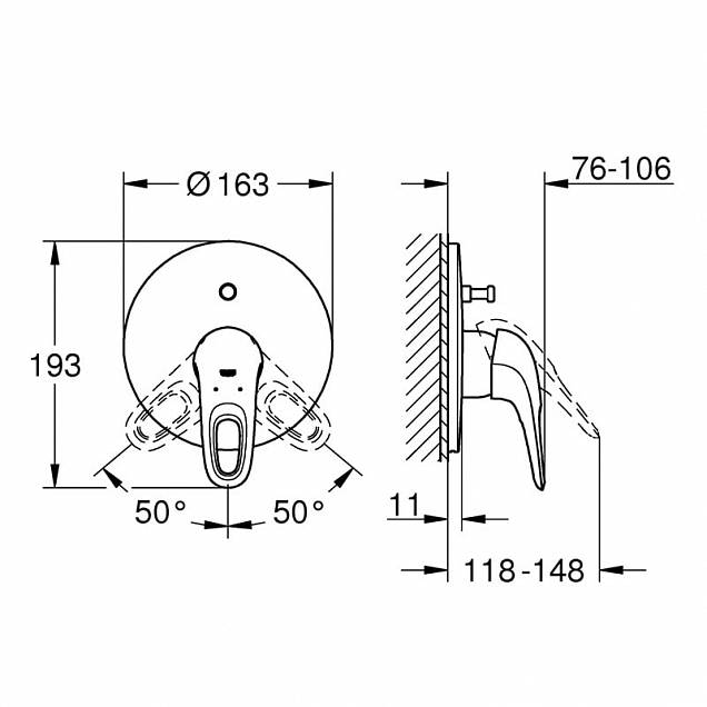 Фотография товара Grohe Eurostyle   19506LS3Gr