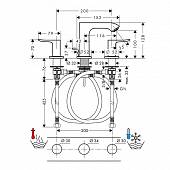 Смеситель для раковины (д.к) Hansgrohe Metris 31083000