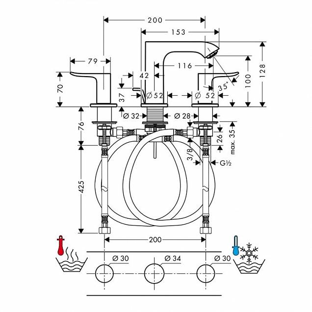 Фотография товара Hansgrohe Metris   31083000