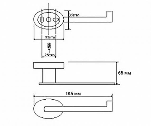 Фотография товара Bemeta Oval 118412021