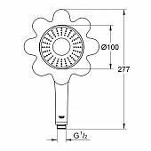 Ручной душ  Grohe Rainshower Icon 26115DP0