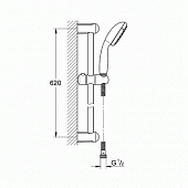 Комплект смесителей Grohe Eurosmart 124446