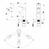 Смеситель для кухни Lemark Luna LM4149C