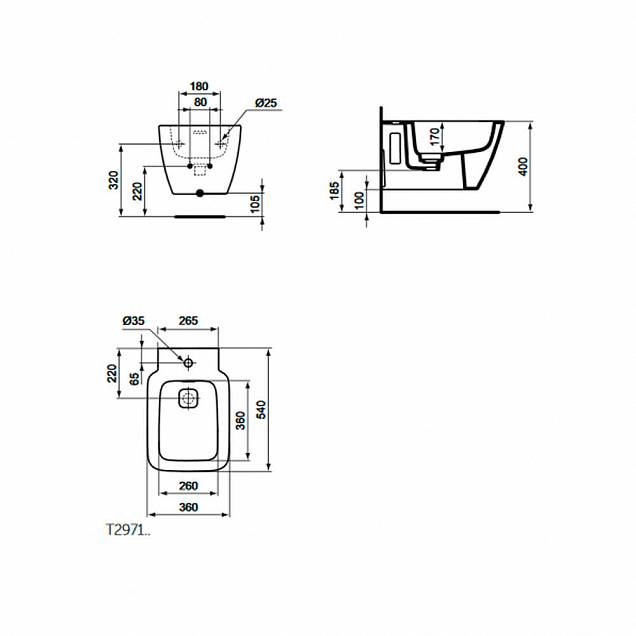 Фотография товара Ideal Standard Strada II T297101