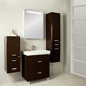 Комплект мебели 70 см, темно-коричневая, Акватон Америна М 70 1A169001AM430-K