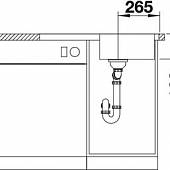 Мойка из нержавейки Blanco Lantos 45S-IF Compact 519059