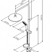Душевая система Am.Pm Like F0780064