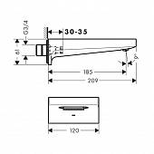 Излив, Hansgrohe Metropol 32543670